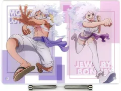 【中古】アクリルスタンド・アクリルパネル ルフィ＆ボニー アクリルアートパネル エッグヘッド編 「ワンピース」 ジャンプフェスタ2026グッズ