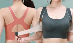 【2枚】フロントホック✨ナイトブラ ノンワイヤーブラ 美背 脇高 育乳 補正ブラ 3L 2L 大きいサイズ シームレス スポブラ 涼しい ヨガ 授乳 寄せ上げ 盛れる 落ちない 2枚組 お得