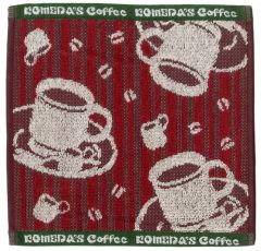 【中古】タオル・手ぬぐい コーヒー ジャガードタオル 「一番くじ 珈琲所 コメダ珈琲店 ～ほっこりなひととき～」 F賞