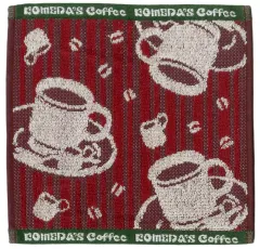 【中古】タオル・手ぬぐい コーヒー ジャガードタオル 「一番くじ 珈琲所 コメダ珈琲店 ～ほっこりなひととき～」 F賞