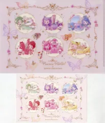【中古】グッズセット 集合 A5クリアファイル＆ポストカードセット 「WEBくじ Yes!プリキュア5GoGo!×サンリオキャラクターズ」 E-7賞