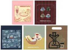 【中古】バッグ 全5種セット ジッパーバッグ 「一番くじ 珈琲所 コメダ珈琲店 ～ほっこりなひととき～」 H賞