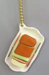 【中古】キーホルダー カツパン ミニフィギュアチャーム 「一番くじ 珈琲所 コメダ珈琲店 ～ほっこりなひととき～」 E賞