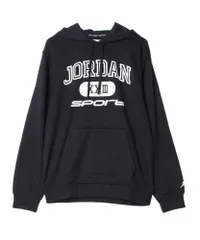[ナイキ] ジョーダン スポーツ クロスオーバー メンズ Dri-FIT プルオーバー パーカー フーディ Jordan FV8626-010 ブラック/ホワイト スポーツウェア 筋トレ ジム トレーニング フィットネ [010：ブラック/ホワイト] [XL]