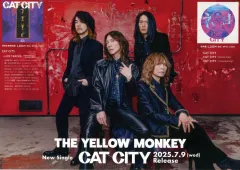 【中古】販促品 フライヤー)THE YELLOW MONKEY New Single CAT CITY