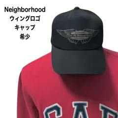希少 NEIGHBORHOOD ネイバーフッド ウィングロゴ キャップ 日本製のサムネイル