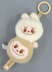 【中古】ぬいぐるみマスコット・ぬいぐるみバッジ LABUBU SEAFOOD BALLS ぬいぐるみペンダント 「POPMART THE MONSTERS Wacky Mart シリーズ」