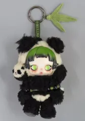 【中古】ぬいぐるみマスコット・ぬいぐるみバッジ Lazy Panda Plush Doll Pendant(ぬいぐるみペンダント) 「POP MART SKULLPANDA」