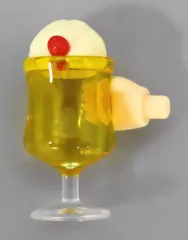 【中古】フィギュア ねんどろいど用 持ち手+カラフルクリームソーダ(C/イエロー) キャンペーンプレゼント品