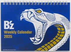 B'z Weekly Calendar 2025 卓上カレンダー - メルカリ