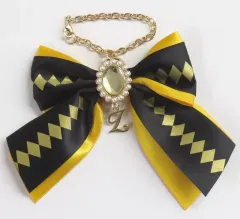 【中古】キーホルダー ロノ・フォンティーヌ イニシャルリボンバッグチャーム 「悪魔執事と黒い猫展 ～DEVIL BUTLER WITH BLACK CAT EXHIBITION～」