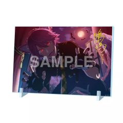 [중고] 아크릴 스탠드 아크릴 패널 Halloween 2024ver. 호일 밀기 사인이 들어간 아크릴 패널 [추심의 아이]