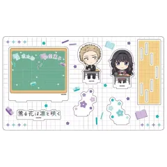 【新品】アクリルスタンド・アクリルパネル 2.紬凛太郎＆和栗薫子(ミニキャライラスト) アクリルジオラマ 「薫る花は凛と咲く」