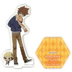 【中古】アクリルスタンド・アクリルパネル リボーン＆沢田綱吉 アクリルスタンド ～冬の待ち合わせ～ 「家庭教師ヒットマンREBORN!」 ジャンプフェスタ2026グッズ