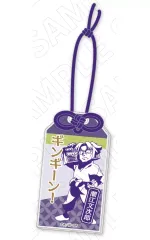 【中古】キーホルダー 潮江文次郎 お守り風箔押しアクリルチャーム 「忍たま乱太郎」