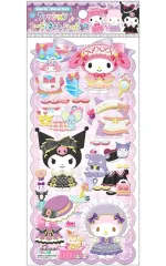 【新品】シール・ステッカー マイメロディ＆クロミ＆マイスウィートピアノ ファッションコーディネートシール ピアノ柄 「サンリオキャラクターズ」