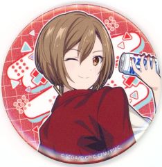 【中古】バッジ・ピンズ ストリートのセカイのMEIKO グリッター缶バッジ 「はっぴーこれくしょんくじ 劇場版プロジェクトセカイ 壊れたセカイと歌えないミク A BOX」 E賞