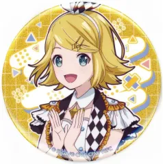 【中古】バッジ・ピンズ ステージのセカイの鏡音リン グリッター缶バッジ 「はっぴーこれくしょんくじ 劇場版プロジェクトセカイ 壊れたセカイと歌えないミク B BOX」 E賞