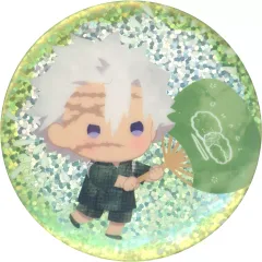 【中古】バッジ・ピンズ 不死川実弥 「アニメ 鬼滅の刃 ゆらふわシリーズ サマーver. ランダムホログラム缶バッジ」