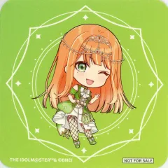 【中古】コースター 紫雲清夏(ミニキャラ) ランダムコースター 「学園アイドルマスター collaboration Cafe in SMILE BASE CAFE」 コラボメニュー注文特典