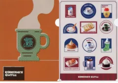 【中古】クリアファイル アメリカン/フード＆ドリンク(クリアファイル2枚セット) ステーショナリーコレクション 「一番くじ 珈琲所 コメダ珈琲店 ～ほっこりなひととき～」 G賞
