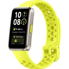 HUAWEI(ファーウェイ) HUAWEI Band 10 Aluminum Edition スマートバンド グリーン 55020ELFのサムネイル
