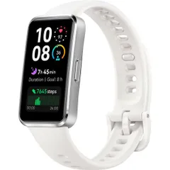 HUAWEI(ファーウェイ) HUAWEI Band 10 Aluminum Edition スマートバンド ホワイト 55020ELEのサムネイル