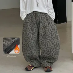 海外子供服　子供服　ズボン　長ズボン　裏起毛