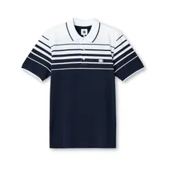 プレティグリーン メンズ トップス ポロシャツ Pretty Green Gradient Short Sleeve Polo Shirt Navy ネイビーのサムネイル