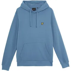 ライルアンドスコット メンズ アウター パーカー・スウェット ロゴ パーカー Lyle and Scott Logo Hoodie Ocean Sky X861のサムネイル