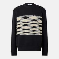 ミッソーニ メンズ アウター パーカー・スウェット Missoni Crewnk Swtr Sn99 BlackBeige ブラックのサムネイル
