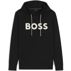 ボス メンズ アウター パーカー・スウェット パーカー Boss Soody Zone Hoodie Black 002 ブラックのサムネイル
