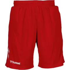 ヒュンメル メンズ ボトムス ハーフパンツ・ショーツ ショートパンツ Hummel Poly Shorts Adults True Red レッドのサムネイル