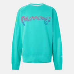 マネー メンズ アウター パーカー・スウェット Money Flow Wave Crew Teal ティール