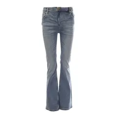 ガント レディース ボトムス デニムパンツ ジーンズ Gant Flared Jeans Light Blue ブルー