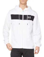 [UNDER ARMOUR(アンダーアーマー)]アウター UA SPORTSTYLE WINDBREAKER メンズ 100 日本 LG (日本サイズL相当) [White / / Black] [L]