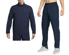 [ナイキ] 軽量ウーブン ジャケット×ロングパンツ 上下セットジャージ XL(176-185cm) 国内正規品 DM6620×6627 オブシディアン [オブシディアン] [XL]