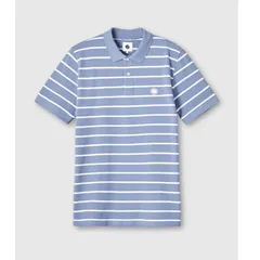 プレティグリーン メンズ トップス ポロシャツ 半袖 Pretty Green Mens Orion Striped ShortSleeve Polo Shirt Blue ブルーのサムネイル