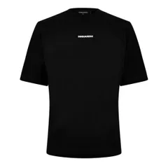 ディースクエアード メンズ トップス Tシャツ DSQUARED2 DSQ Regular Tee Sn44 Black ブラック