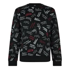 モスキーノ メンズ アウター パーカー・スウェット Moschino U Sig Sweat Sn34 Black ブラックのサムネイル