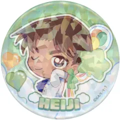 【中古】バッジ・ピンズ 服部平次 「名探偵コナン トレーディングホログラム缶バッジ バルーンミニキャラ」 アニメイトガールズフェスティバル2025グッズ