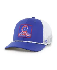 47 ブランド メンズ アクセサリー 帽子 47 Brand Mens RoyalWhite Chicago Cubs Scratch Adjustable Trucker Hat Royal White ホワイト