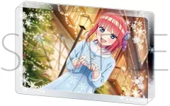 【中古】アクリルスタンド・アクリルパネル 中野二乃(雪降るクリスマス) アクリルブロック 「五等分の花嫁*」