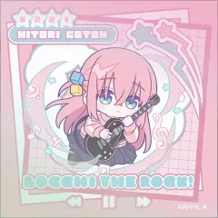 【中古】シール・ステッカー 後藤ひとり ぱすてるぽっぷ オーロラステッカー 「ぼっち・ざ・ろっく!」