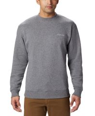コロンビア メンズ アウター パーカー・スウェット スウェット シャツ Columbia Mens Hart Mountain II Crew Sweatshirt Charcoal Heather