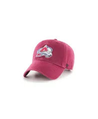 47 ブランド レディース アクセサリー 帽子 キャップ 47 Brand Colorado Avalanche Clean Up Cap Crimson クリムゾン
