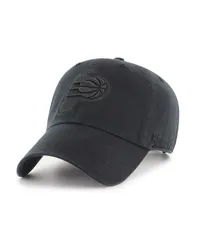 47 ブランド メンズ アクセサリー 帽子 ロゴ 47 Brand Mens Black Indiana Pacers Primary Logo Clean Up Adjustable Hat Black ブラック
