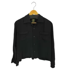 ユーズドフルギ USED古着 {{NOEN}} レーヨンオープンカラーシャツ メンズ  L