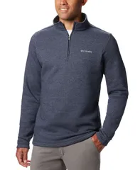 コロンビア メンズ アウター パーカー・スウェット ハーフジップ スウェット シャツ Columbia Mens Great Hart Mountain III Half Zip Sweatshirt Collegiate Navy ネイビー