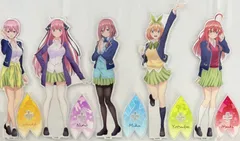 五等分の花嫁 アクリルフィギュアM 5種セット　まとめ売り